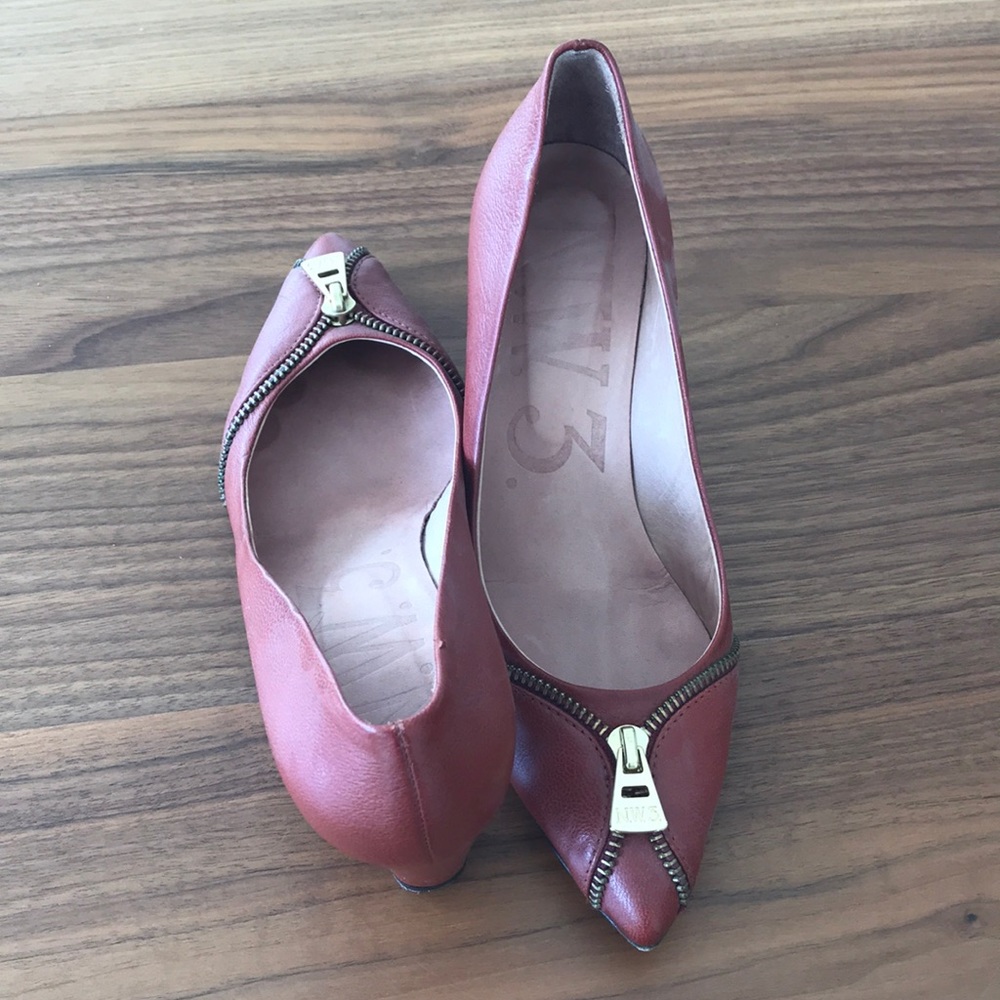 Pink Zip Shoes